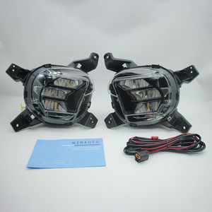 Luz Antiniebla LED de Alta Luminosidad con Doble Color, Luz de Circulación Diurna para Modificación de <span class=keywords><strong>Kia</strong></span> <span class=keywords><strong>Carens</strong></span> <span class=keywords><strong>2023</strong></span> - Product Image 3