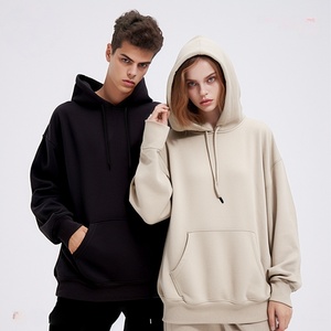 Sudadera con Capucha <span class=keywords><strong>Rampo</strong></span> para Hombre, Otoño Invierno, Forro Polar, con Bolsillo, Corte Holgado, Color Sólido, Básica - Product Image 3