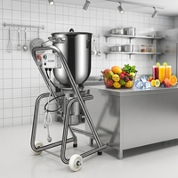 TFU Heavy Duty Sneeuwcommerciële 30l IJsbreker Machine Blender voor IJs Hoge Kwaliteit Grote RVS Geschaafde IJsmachine