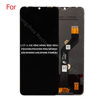 Écran tactile LCD FHD QGD à dureté saphir pour téléphone portable TECNO