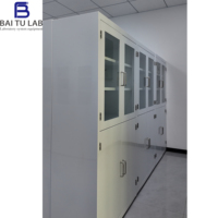 Gabinete de laboratorio de acero resistente a ácidos y álcalis para almacenamiento de reactivos médicos, para uso en hospitales, escuelas de diseño industrial, Baitu