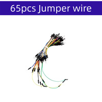 Placa de Pruebas MB-102, Prototipo de Placa de Circuito Impreso sin Soldadura de 400 Puntos, Cables de Conexión para Kit Arduino, Cable Dupont para Bricolaje