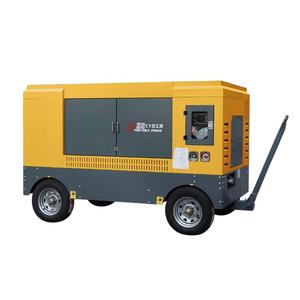 Compresor de Aire de Tornillo Silencioso de 4kW 5.5HP 7.5kW 10HP Accionado por Correa - Product Image 2