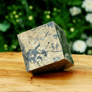 Wholesale Pyrite Quartz And <b>Peacock</b> Eye Stone Cube <b>Ornament</b> for Daily Home and Office Decoration - Product Image 1