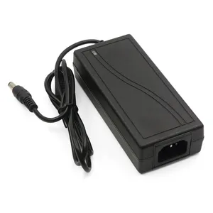 Smps-60w-e005デスクトップスタイル5a電源ジャック付きプラグ5.5 2.5 12v 60w ac dc電源アダプター