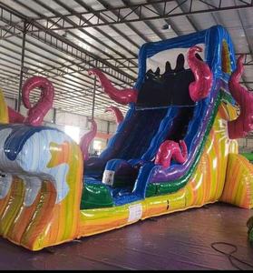 Tobogán Acuático Inflable Gigante Comercial para Adultos, Marca Xinyue, Lona <span class=keywords><strong>de</strong></span> PVC, Tamaño Personalizado para Uso en Parques <span class=keywords><strong>de</strong></span> Trampolines - Product Image 2