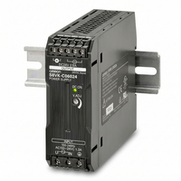 Alimentation industrielle compacte S8VK C06024 60W 24V, unité fiable à montage sur rail DIN pour panneaux de commande et automatisation