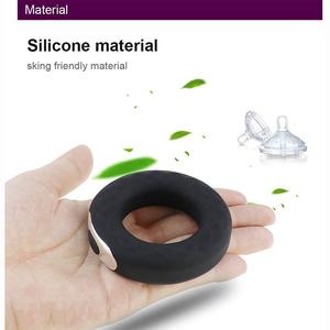 Großhandel Silikon Penisring Sexspielzeug Verzögerungsring Set Erektionshilfe Penisvergrößerer - Product Image 4