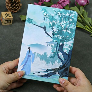 Cuaderno de Diario con Estampado Retro, Bonito Cuaderno A5 de Estilo Chino con Páginas a Todo Color para Estudiantes - Product Image 6