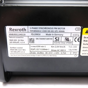 มอเตอร์ 3 เฟส รุ่น MSK040C-0600-NN-S1-UG1-NNNN มอเตอร์รุ่น MSK061C-0300-NN-M3-UP1-NNNN - Product Image 4