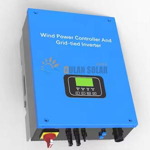 Hot kW lưới-tied tuabin gió biến tần với bộ điều khiển được xây dựng trong tất cả trong một lưới kết nối điện gió biến tần và điều khiển - Product Image 1