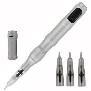 Digital Corel ess Motor Wireless Permanent Makeup Mikros ahding Tattoo Maschine 6 Geschwindigkeiten Leichter Ersatz batterie Tattoo Pen