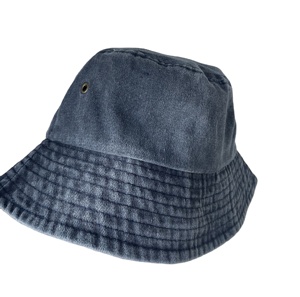 Fashion New Denim Summer Bucket Hat Women Fashion Washed <b>Sunscreen</b> Solid Color Bucket Hat - Product Image 5