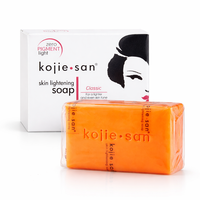Savon éclaircissant pour la peau à l'acide kojique Kojie San, éliminateur de taches brunes, unifiant le teint, nettoyant pour le visage et le corps, OEM, étiquette privée