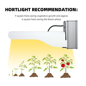 Lámpara Hortlight HLB-600SW-400V <span class=keywords><strong>600W</strong></span> HID <span class=keywords><strong>HPS</strong></span> de Espectro Completo para Crecimiento y Floración, CRI 90, IP65, Aluminio, 400-700 Mol/ms PPFD, 220V - Product Image 6