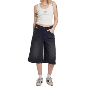 Pantalones Cortos de Mezclilla Holgados de Estilo Vintage para Hombre, Nueva Tendencia de Verano, Personalizados, Casuales y a la Moda - Product Image 1