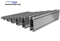 Système de pont roulant en aluminium YUNR KBK - Rails modulaires pour la manutention des matériaux, fonctionnement manuel, capacité 100T, dimensions personnalisées, 100kg