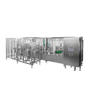 Intravenous Solution Filling Sealing and Packing Manufacturing Plant/ PP Bottle Rinsing Filling and Sealing Production Line