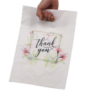 Bolsas de plástico Hdpe Ldpe con orificio de perforación, bolsas de embalaje de plástico polivinílico personalizadas, negras, con logotipo, venta al por mayor - Product Image 5