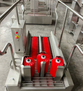 Station d'hygiène automatique avec système de contrôle d'accès pour le nettoyage et la désinfection, machine à laver les bottes avec stérilisateur manuel - Product Image 5