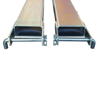 Manchons d'extension de fourches galvanisés robustes pour chariot élévateur, protège-fourches à enfiler, protections d'extension de fourches pour chariot élévateur