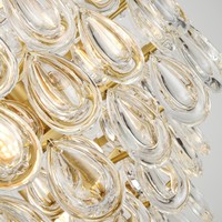 Lámpara de araña moderna de lujo, lámpara colgante de techo, lámpara de araña de cristal con forma de gota de agua, decoración para sala de estar y dormitorio