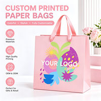 Sacs en papier de luxe pour emballage de vin, sacs d'emballage de parfum de créateur, sacs en papier laminé pour boutique, sacs de luxe