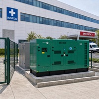 Générateur Diesel 440 kW 550 kVA, Groupe Électrogène Silencieux Robuste pour Hôpital (500 kVA, 600 kVA, 750 kVA, 825 kVA, 900 kVA, 1000 kVA, 1500 kVA)