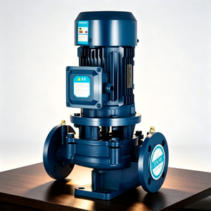 Pompe centrifuge verticale haute température pour la circulation d'eau chaude dans les tours de refroidissement et les chaudières industrielles - Product Image 1