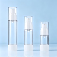 Emballage pour soins de la peau, flacon pompe sans air en plastique de 15 ml, 30 ml, 50 ml, flacon vaporisateur pour le corps de 100 ml, flacon pour lotion, emballage cosmétique