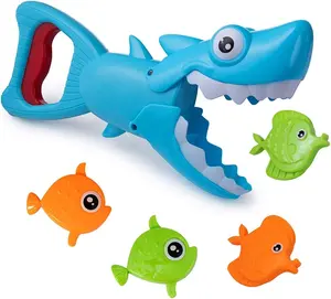 Köpekbalığı kapmak banyo oyuncakları eğlenceli bebek küveti oyuncak köpekbalığı banyo oyuncak çocuklar için