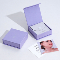 Boîte d'emballage pour bijoux sur mesure de style livre avec fermeture magnétique Boyang