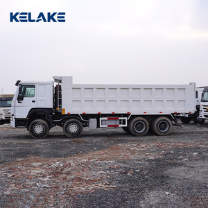 Camiones Volquete Howo Usados 8x4 de 12 Ruedas, 380hp/371hp, Volante a la Izquierda, Transmisión Manual, Servicio Pesado, 20-60T, para Minería - Product Image 3