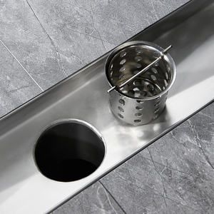 Khu dân cư tiện ích nóng bán 304 khách sạn phòng tắm thép không gỉ cống sàn Grate nhà vệ sinh vòi hoa sen xả cho căn hộ nhà vệ sinh - Product Image 4