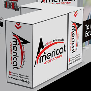 Sistema de exhibición de la marca Mericat, caja de luz modular, pared de exhibición, escaparate de identidad corporativa para ferias comerciales y eventos en interiores. - Product Image 6