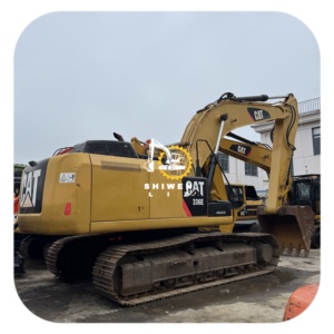 Used Excavator Cat336E From Japan Low Price Earth-moving Machine 50tons Secondhand Excavator Cat336 for Sale Yellow - Product Image 1