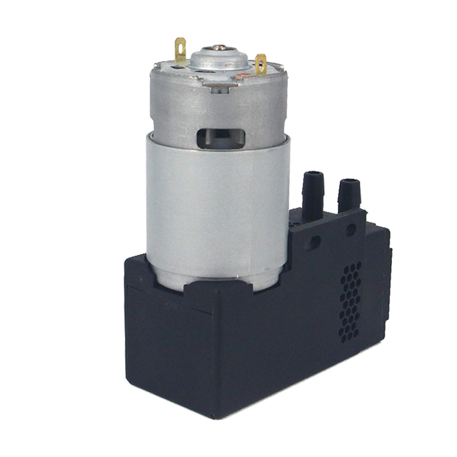 12/24V 20L/min Industrial Silent Electric DC Mini Vacuum Pump Small Air Piston Pump