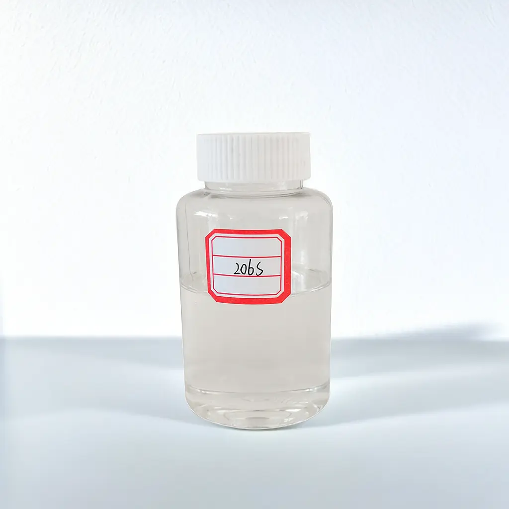 Couleur claire Faible odeur Faible viscosité Anti-corrosion Résine Époxy Durcisseur Liquide Revêtement et Peinture HB-206S