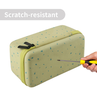Étui de rangement rigide en EVA personnalisable pour brosse lissante chauffante, organisateur portable antichoc avec insert en mousse sur mesure