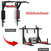 Tour de musculation murale robuste FRS pour la maison, barre de traction et de musculation pour exercices unisexes, en acier métallique