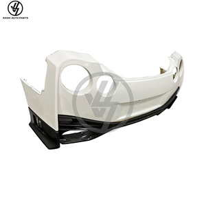 Diffuseur de pare-chocs arrière en fibre de carbone partielle brillante à tissage sergé, style Nismo, pour GTR R35 2008-2016, lèvre arrière de carrosserie - Product Image 3
