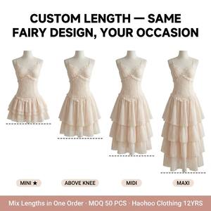 Clothing Manufacturers, OEM/ODM Services, Custom Services Custom Empire Waist Sweet Vintage <strong>Bohemian</strong> <strong>Summer</strong> <strong>Dresses</strong> - Product Image 3
