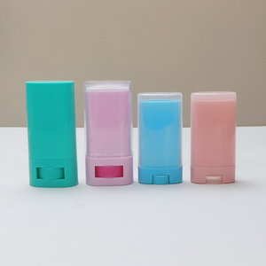 FABRICACIÓN 15g paloma vacía jabón stick embalaje Rosa UV botella mate contenedor pequeño <span class=keywords><strong>desodorante</strong></span> de plástico plano contenedor - Product Image 4