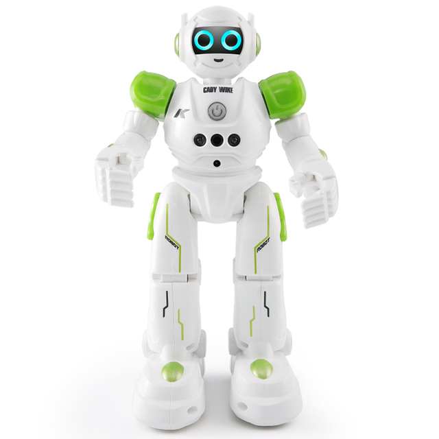 Factory JJRC R11 RC Robot With LED Light Smart Educational Cady Robot Sliding Mode Touch Gesture Sensering for Kids Gifts