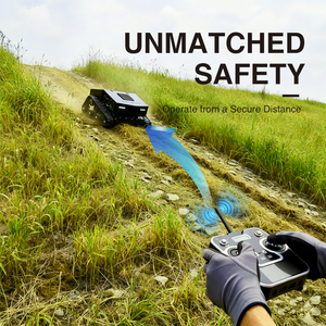 Tagliaerba Telecomandato VORAN per Pendii a 45 Gradi, Falciatrice per Scarpate Resistente con Motore a Benzina, Robot per Tutti i Terreni - Product Image 2