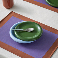 Vente en gros de plats colorés personnalisables Assiettes à dîner en céramique pour salade yaourt dessert Assiette creuse pour restaurant quotidien maison