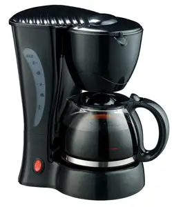 Yeni tasarım sıcak tutmak 4-6 fincan Pod kahve makinesi ev kullanımı damla kahve makinesi