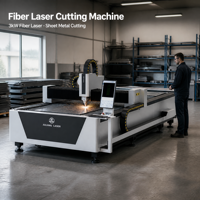 Découpeuse laser CNC haute précision pour acier inoxydable, carbone, aluminium, fonctionnement stable, machine laser à fibre avec certification CE