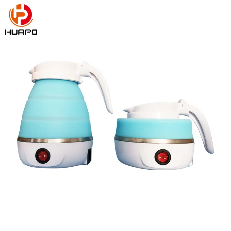 Factory direct sale low price simple stainless fold travel electric kettle