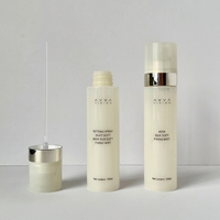 Flacon pulvérisateur en plastique PET personnalisé de 100 ml, pulvérisateur à fine brume plaqué or avec bouchon, maquillage, soin personnel, soin de la peau
